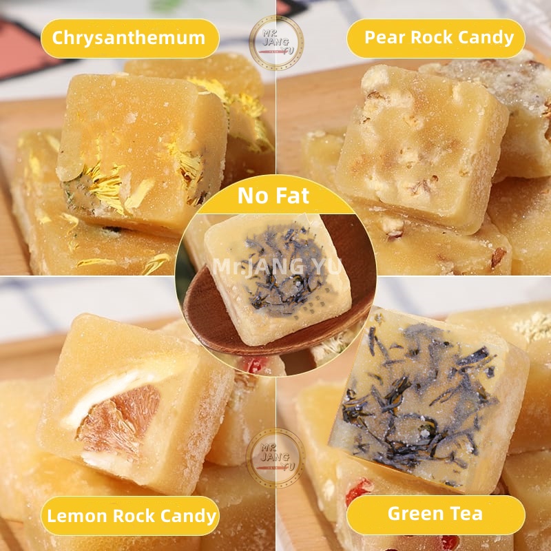 Honey Rock Candy Cube Lemon Chrysanthemum