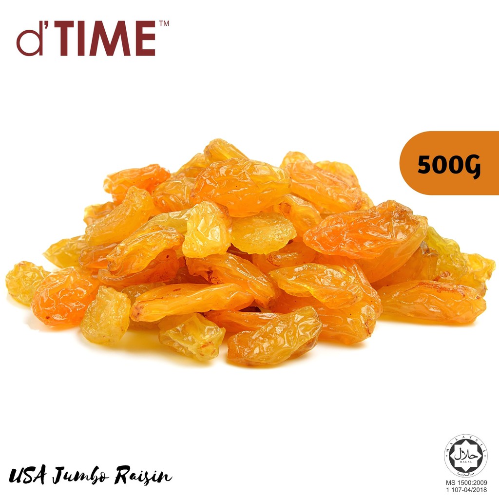 d'TIME Premium USA Jumbo Raisin [100g, 200g, 500g] | Shopee Malaysia