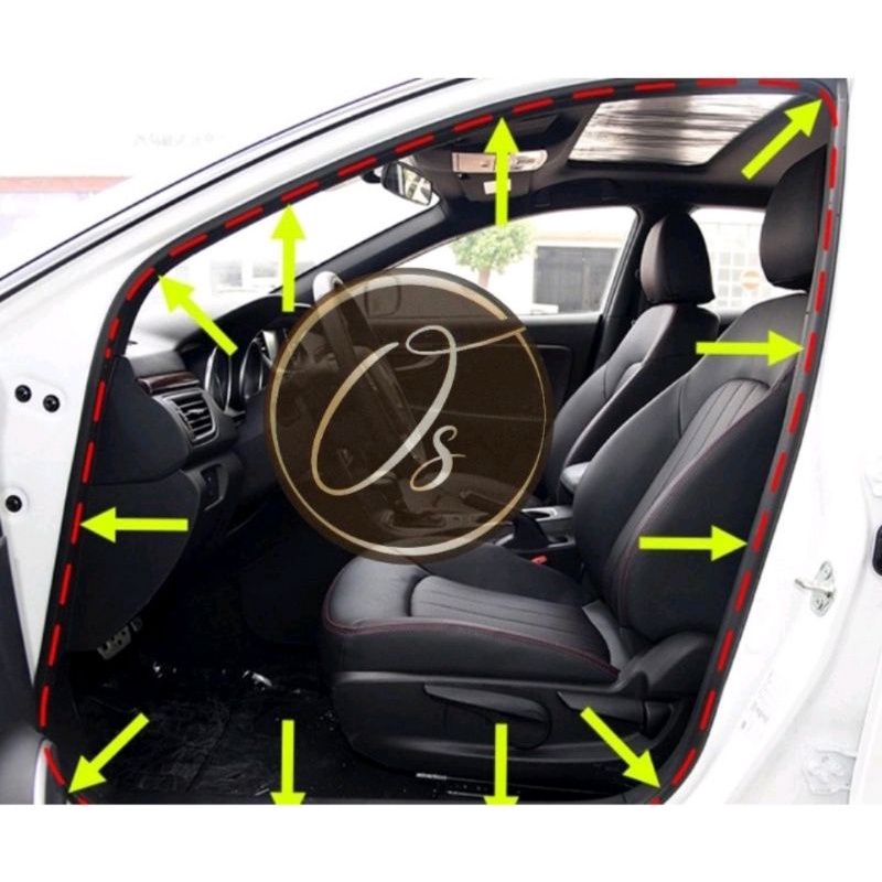 Honda Jazz 2003 2020 all jazz Door BODY INNER RUBBER GETAH