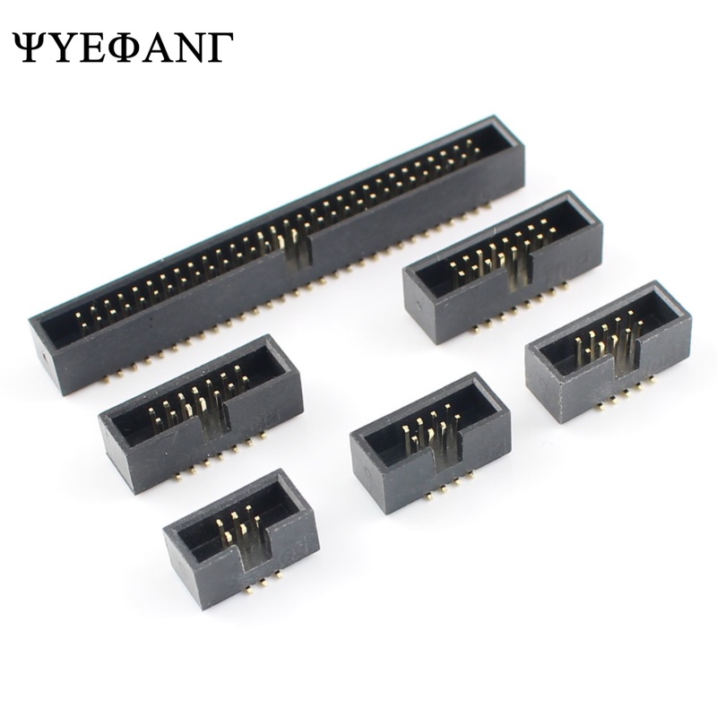 5pcs 1.27mm Pitch 6 8 10 14 16 20 26 30 34 40 50 60 Pin SMT SMD Male ...