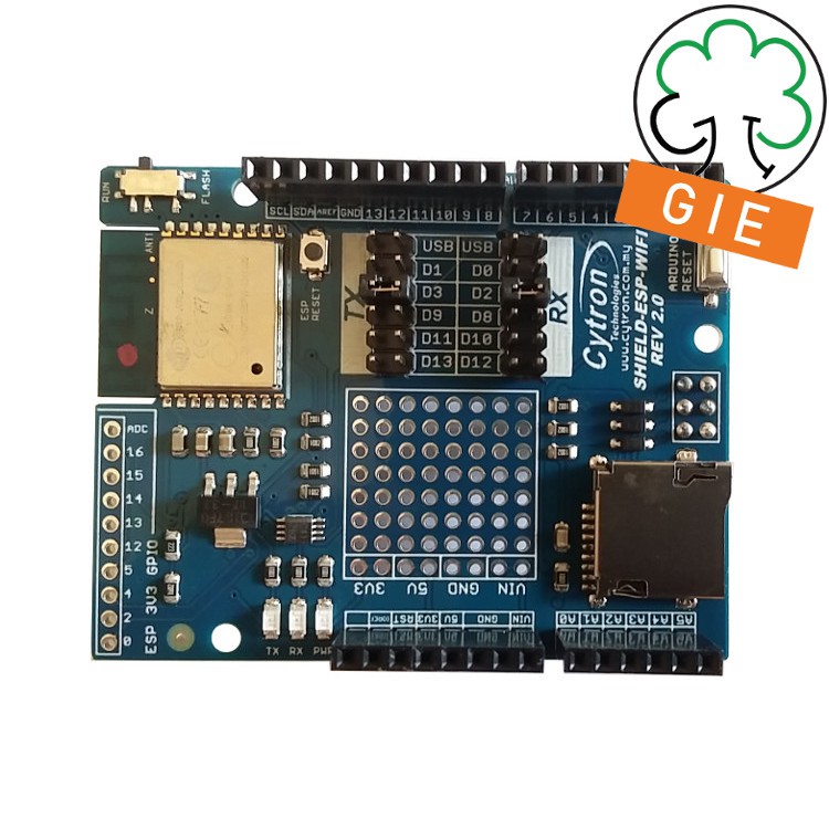 Arduino ESP8266 WiFi Shield | Shopee Malaysia