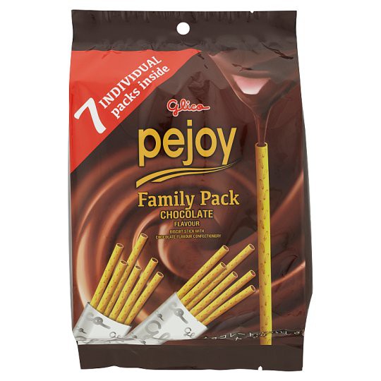 GLICO PEJOY FAMILY PACK CHOCOLATE FLAVOUR BISCUIT STICK 126GRMS ...