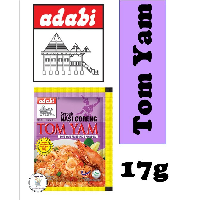 Adabi Serbuk Nasi Goreng Cinatom Yamikan Bilisayamkampung 17g