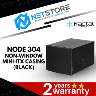 Fractal Design Node 304 Black Aluminum/Steel Mini-ITX Small Form