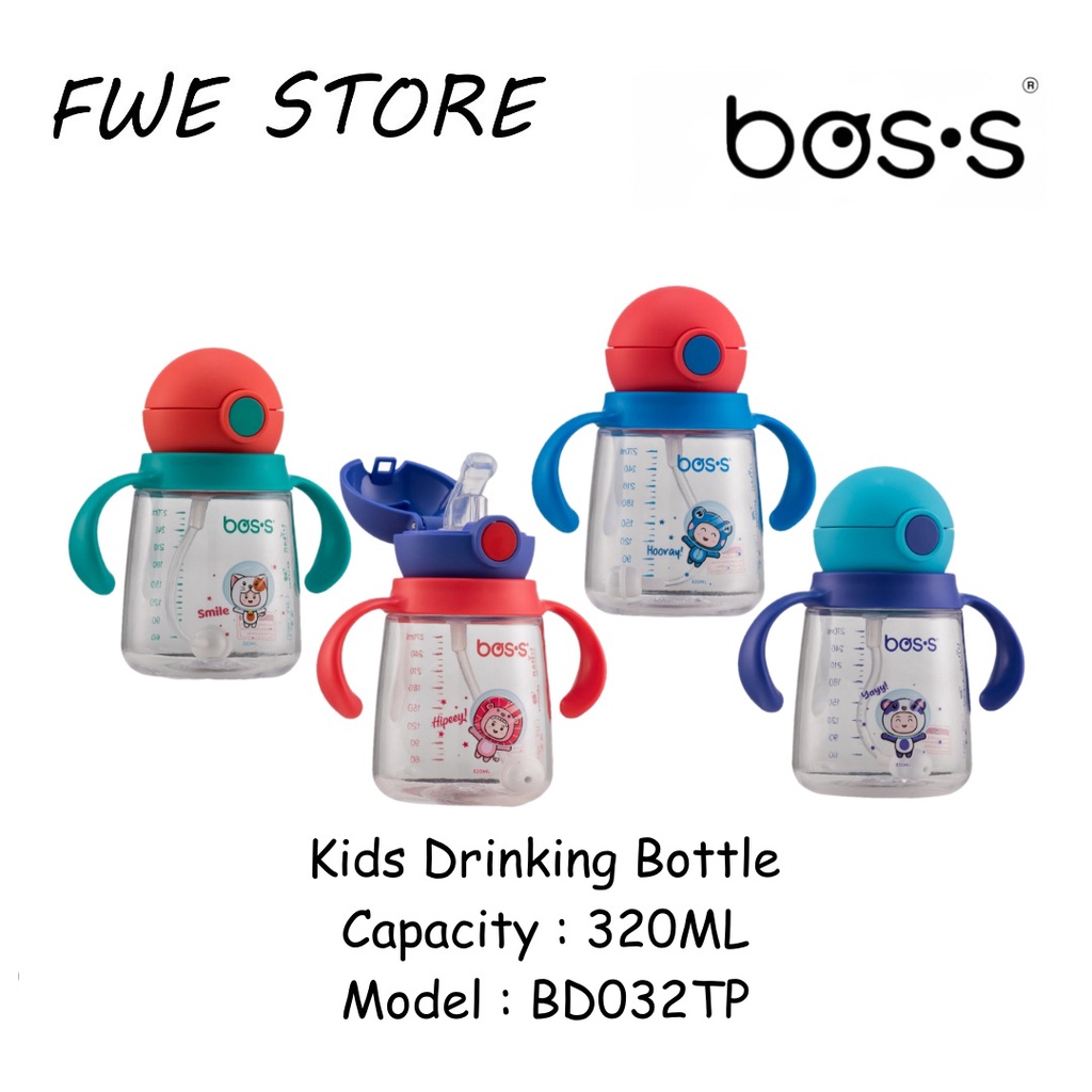 BOS'S Kids Drinking Bottle / Boss Botol Air/ Design Kids Drinking ...