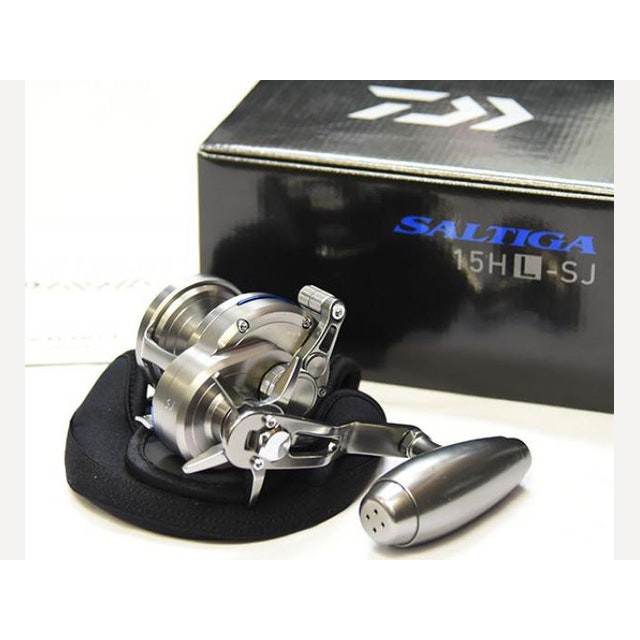 Daiwa Saltiga 15S/15H/15-SJ/15-H-SJ Bait Reel, Jigging, Slow Jigging,  Right/Left Handle (2022 Model)