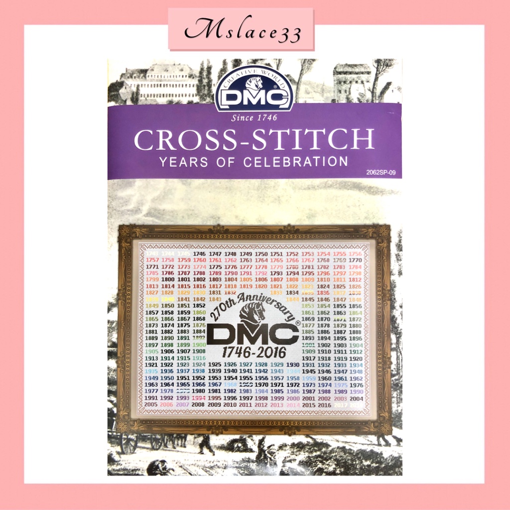 Cross Stitch Kit/ Cross Stich set come with DMC Thread Shopee Malaysia