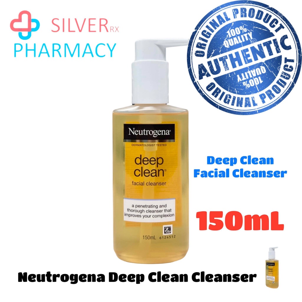 Exp Neutrogena Deep Clean Facial Cleanser Ml Shopee Malaysia