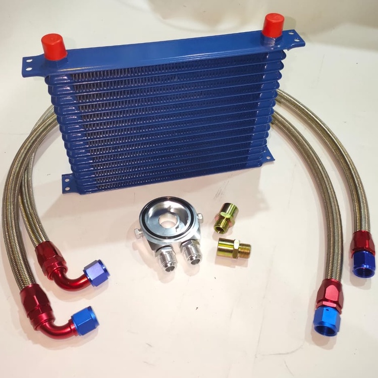 Engine Transmission Oil Cooler Kit Set An10 7 Row 10 Rows 13 Row 15 Row ...