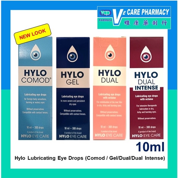 Hylo-Dual Eye Drops 10ml