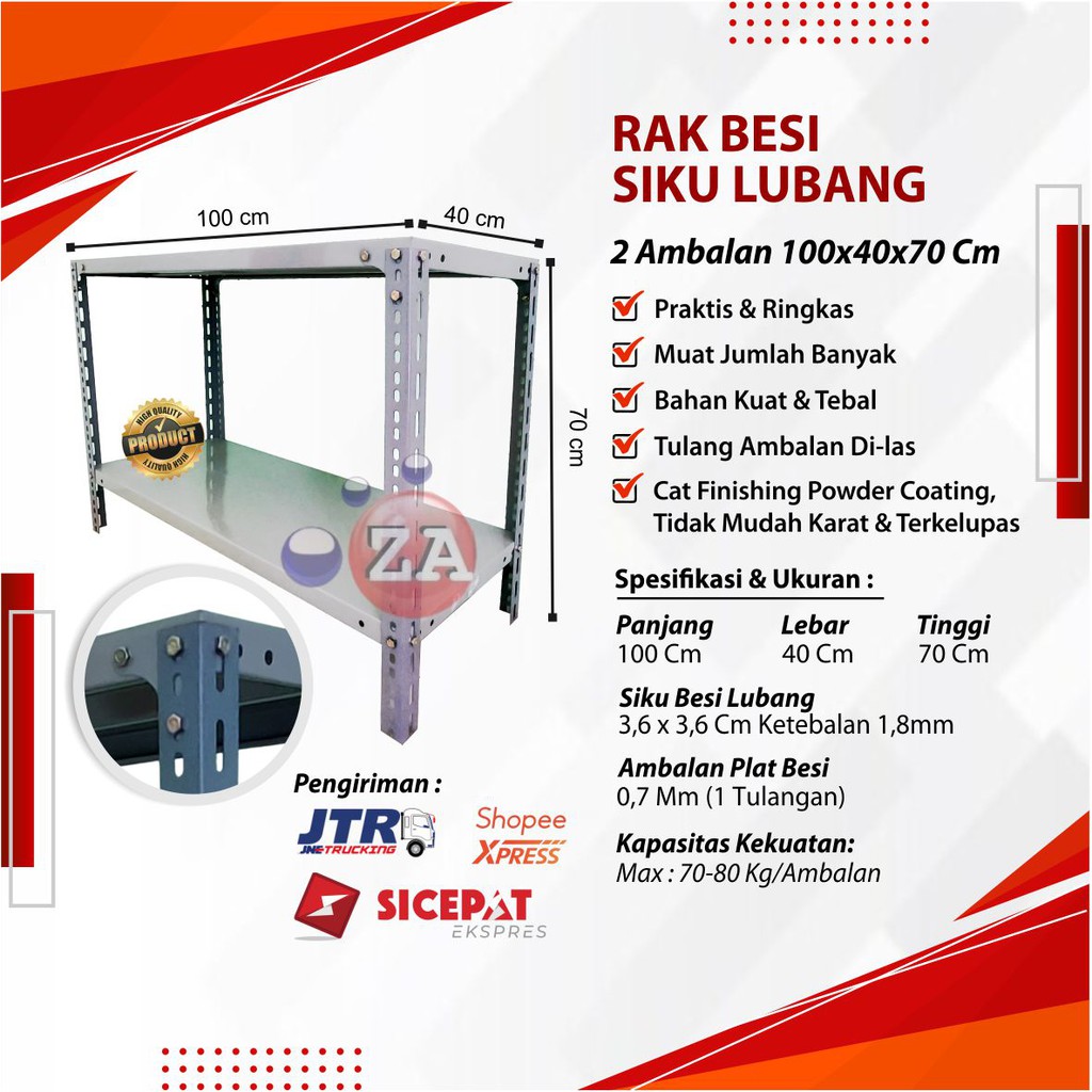 SIKU 2-Shelf Angle Iron Rack for Aquarium Stove Table 100 x 40 x 70cm ...