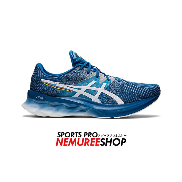 ASICS Running Shoes NOVABLAST PIXEL NOISE PACK (REBORN BLUE/WHITE