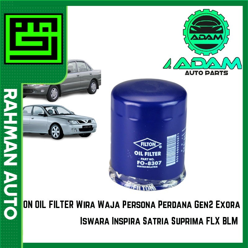 Filton Proton Oil Filter Wira Waja Persona Perdana Gen Exora Iswara