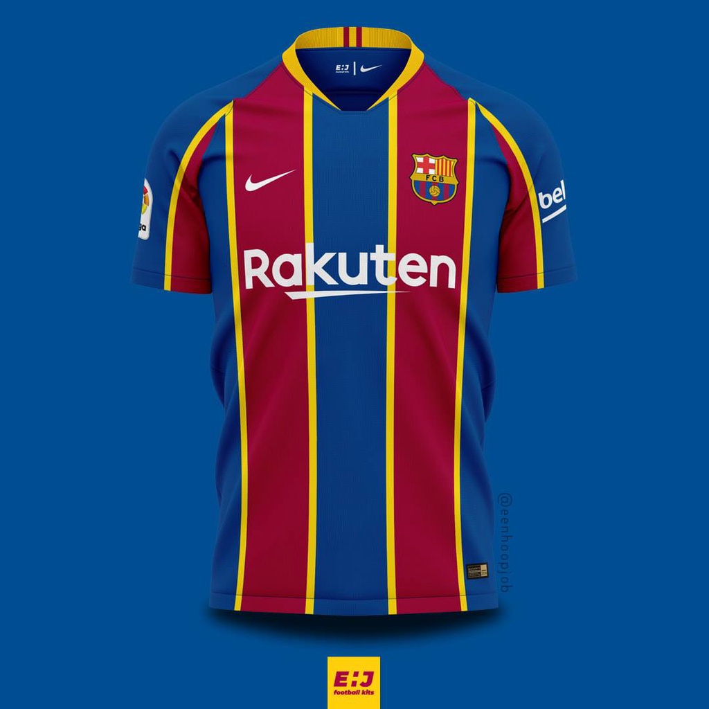 2022 2023 New Design FC Barcelona Jersey Home Away Third Concept Kit