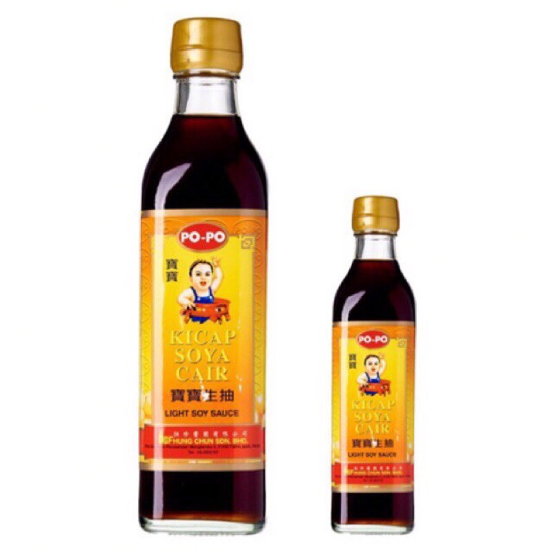 Popo Brand Light Soy Sauce (Kicap Cair) 360ml/720ml | Shopee Malaysia