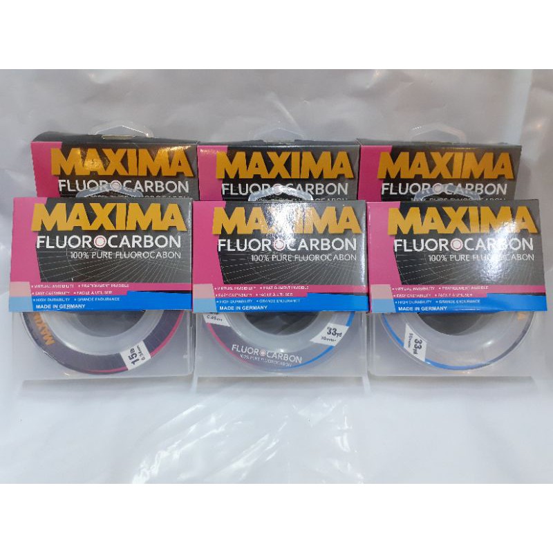 MAXIMA 100 FLUOROCARBON FISHING LINE (33YD) Shopee Malaysia