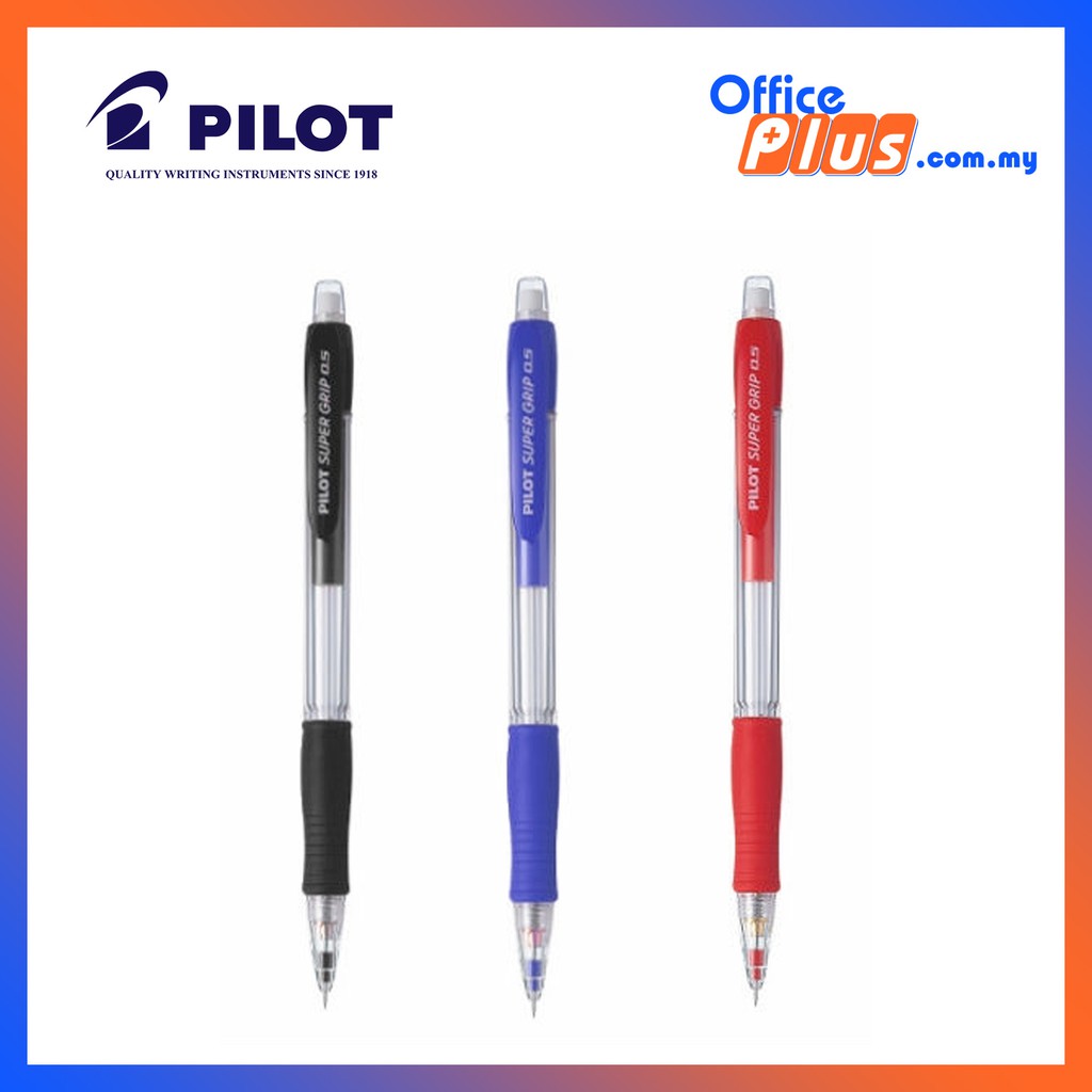 PILOT MECHANICAL PENCIL H 185 SUPER GRIP Shopee Malaysia