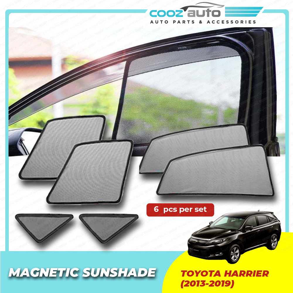 Toyota Harrier 2013 - 2020 Magnetic Sun Shade Magnet Sunshade | Shopee ...