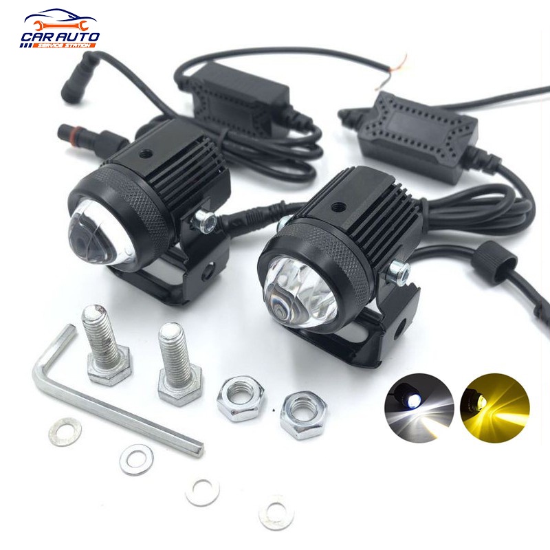 H6 BA20D H4 Mini Driving Light Spotlight, Motorcycle Headlight High/Low