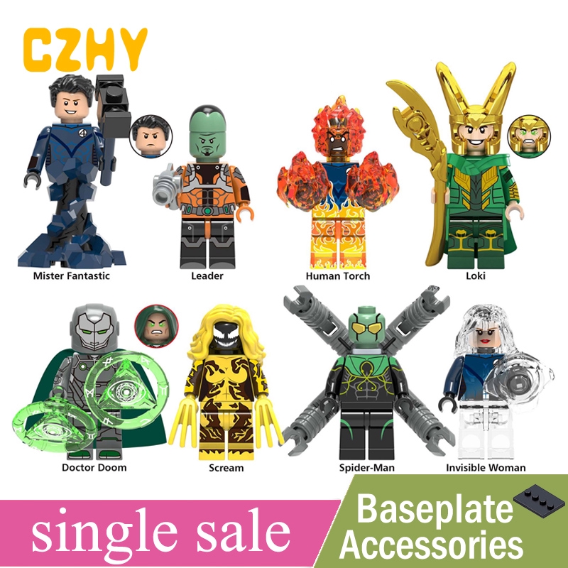 Fantastic sales four minifigures