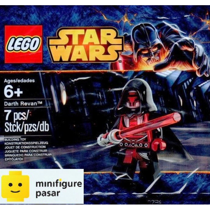 sw547 Lego Star Wars 5002123 Darth Revan Minifigure Polybag New MISB Sealed