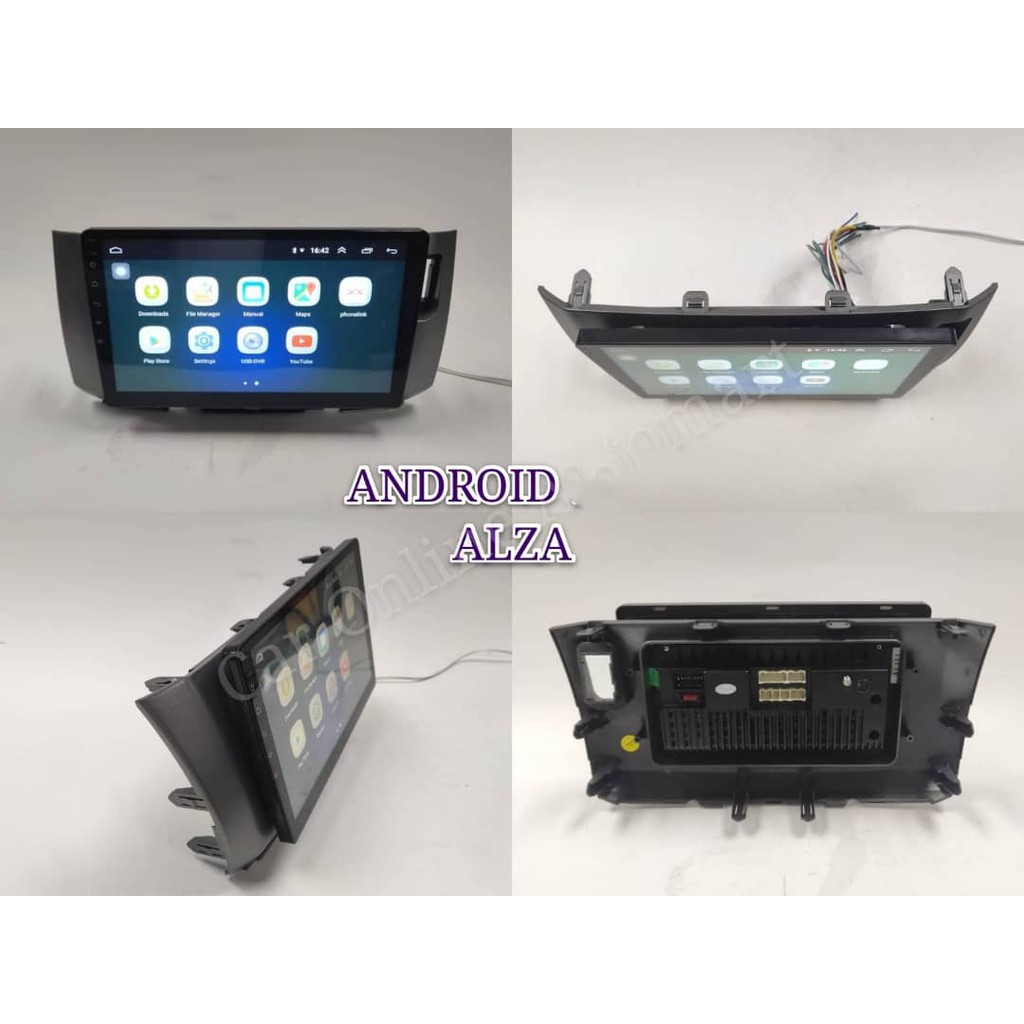Perodua Alza - 9 Monitor Car Android 8.1 1GB +16G  TV,Gps,Usb,Bluetooth,Aux,Wifi ⚠ MCMC HIDF20000098