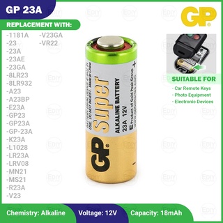 12V 23A Alkaline Battery A23 MS21/MN21 V23GA LR23 L1028 500 Packs