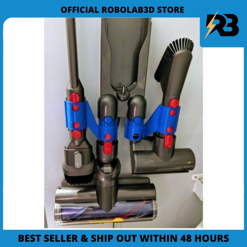 Dyson Vacuum Accesories/Attachment Organizer for Wall Mount Hanger