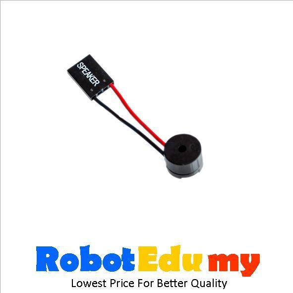 Electronic Components - 5V Piezo Buzzer with Wire Jumper Housing Wires Connector