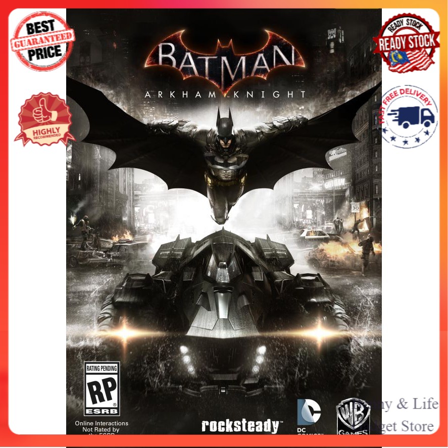 Batman Arkham Knight Offline with DVD - PC Games | Shopee Malaysia