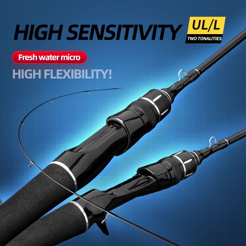UL Fishing Rod Sensitive Baitcasting Rod for Freshwater Fishing(1.8M  Casting)