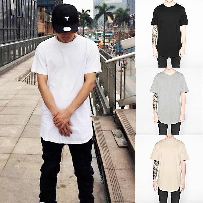 Long tees for men best sale