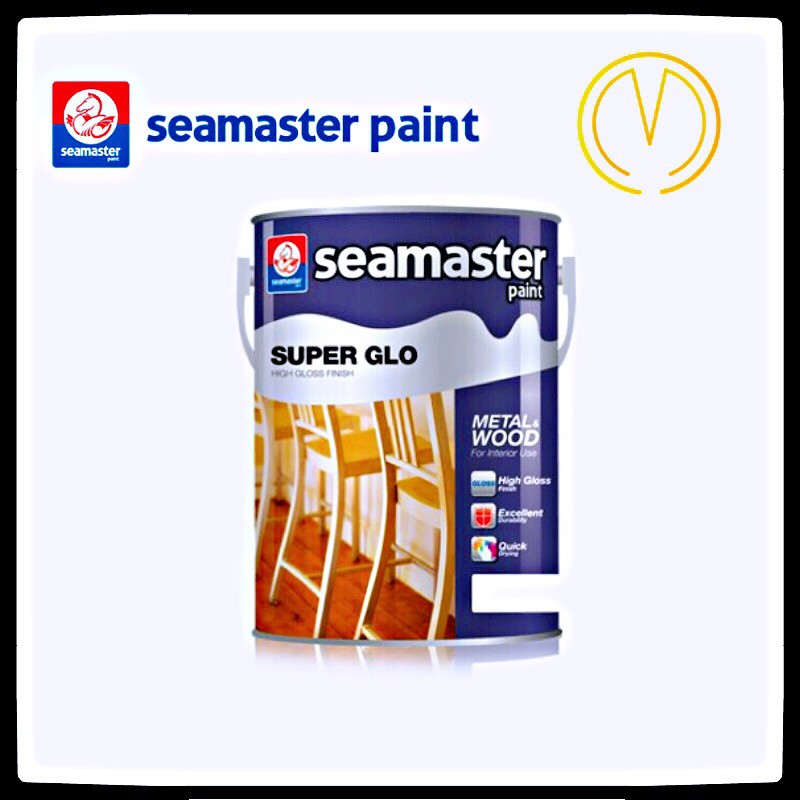 SEAMASTER gloss paint 5L 100% original | Shopee Malaysia