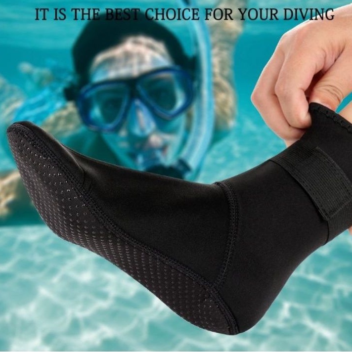 3mm Thick Adult Children Neoprene Diving Snorkeling Surfing Sock