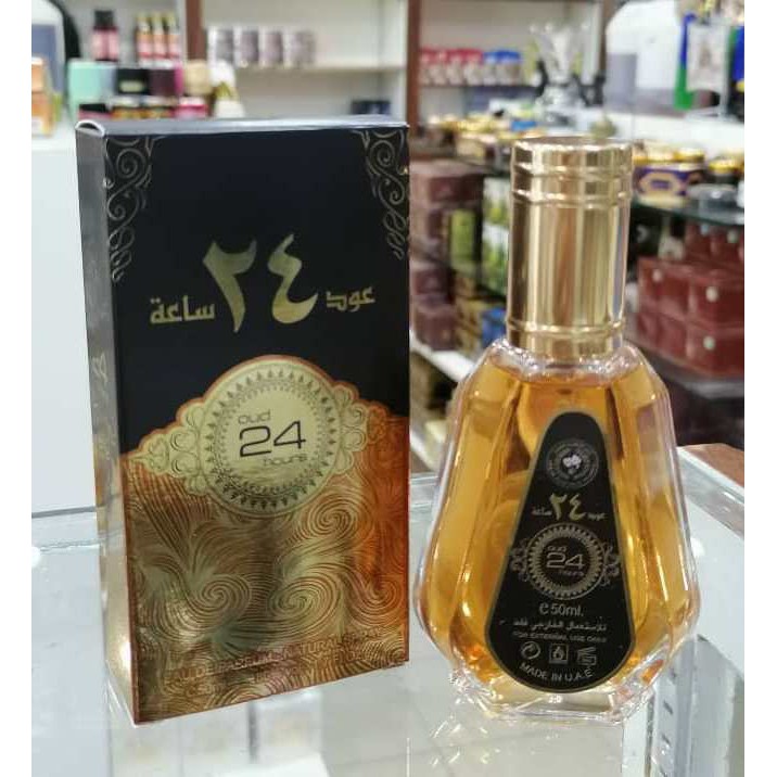 Arabic Perfume Oud 24 Hours 50 ml | Shopee Malaysia