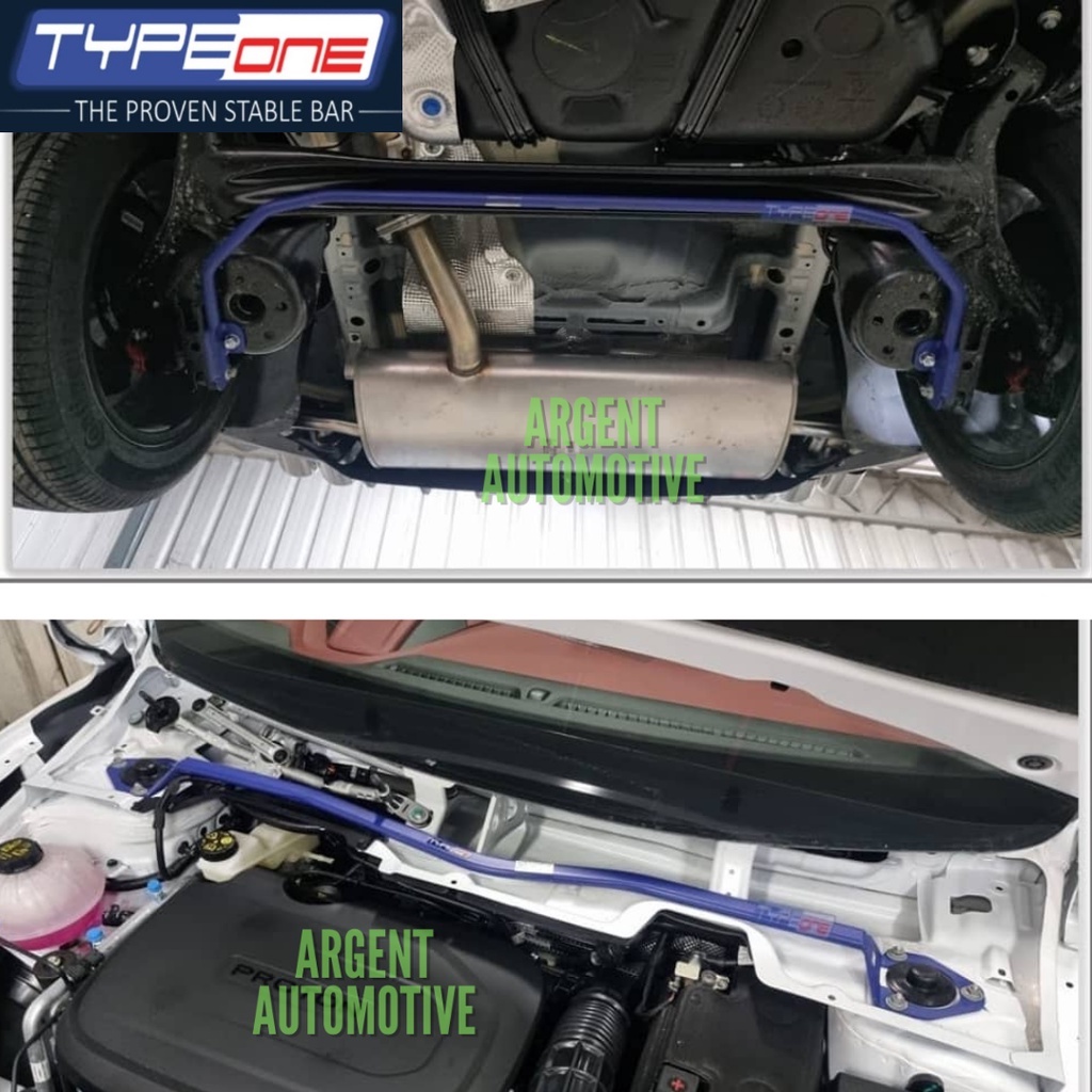 [ PACKAGE TYPE ONE SAFETY BAR ] PROTON X50 2020 2024 1set Rear Anti