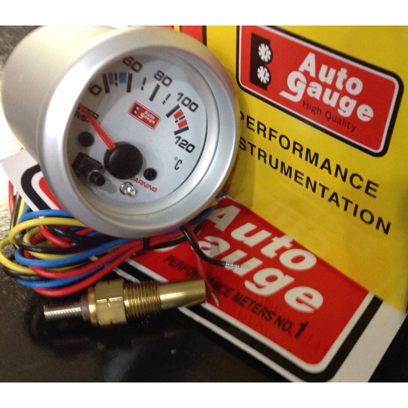AUTO GAUGE TAIWAN🇹🇼Car🚗7 COLOR LED DISPLAY WATER TEMPERATURE METER(2