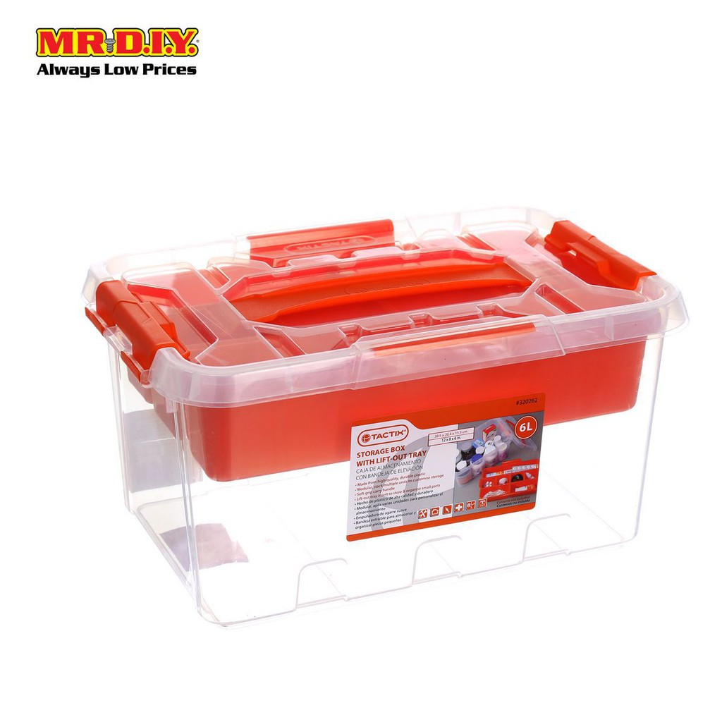 TACTIX Clear Container (6L) | Shopee Malaysia