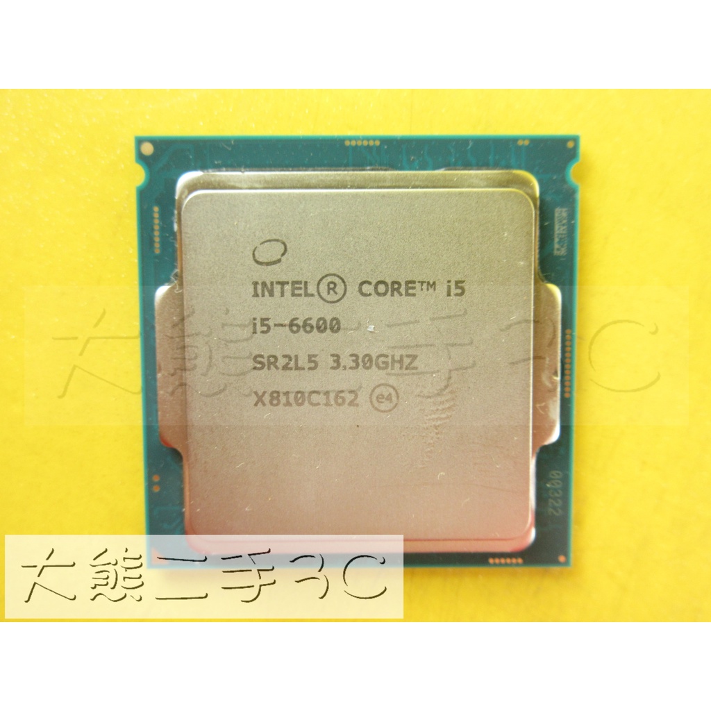 [Big Bear Second-Hand 3C] CPU-1151 Core i5-6600 UP 3.9G 6M 8 GT/s SR2L5 ...