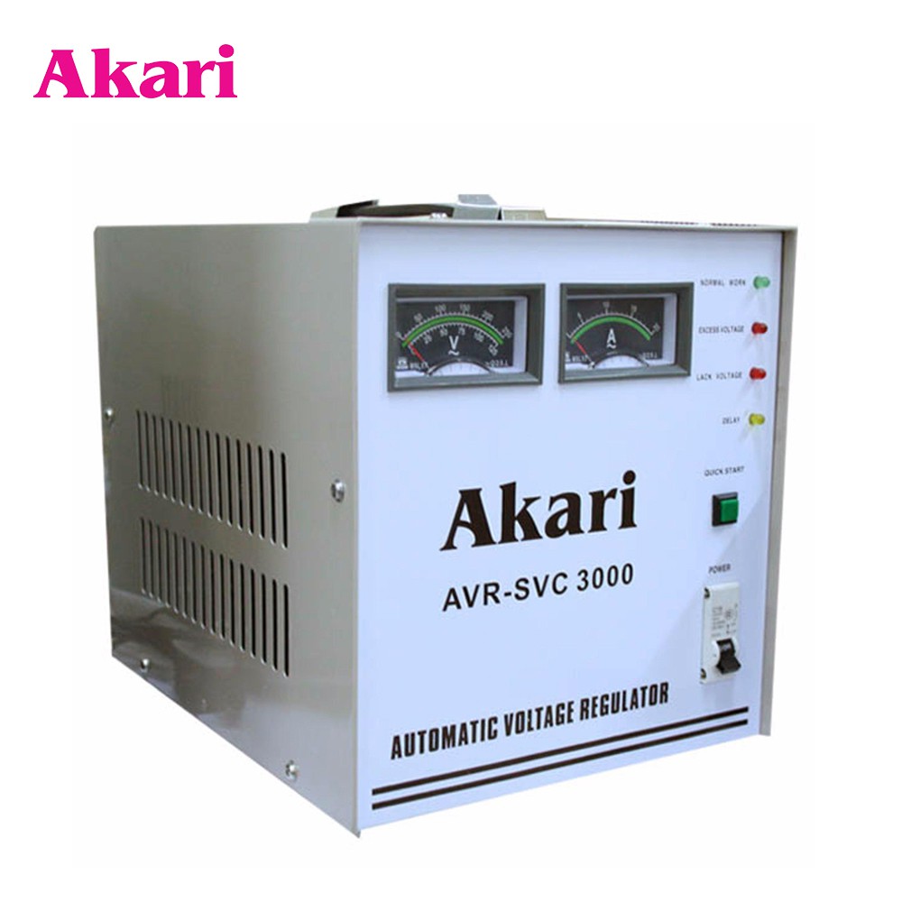 Akari AVR 3000W Servo Motor 75 Copper Wire (AVRSVC3000W) Shopee