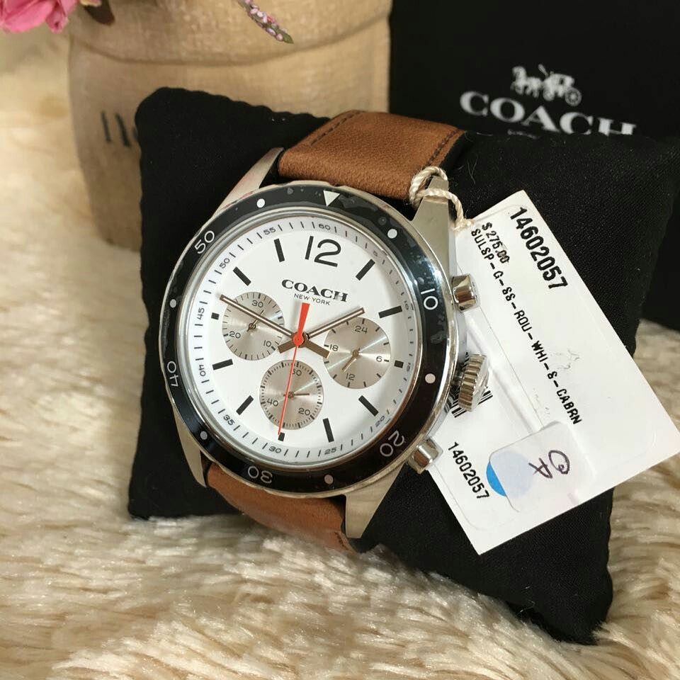 Coach sullivan sport chronograph watch hotsell