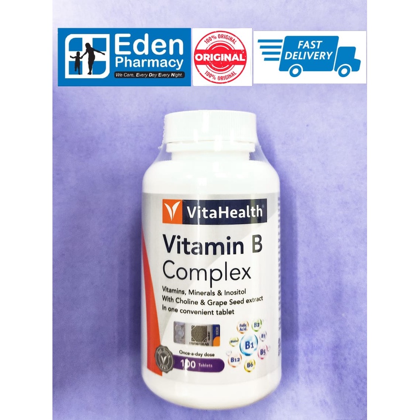 VitaHealth Vitamin B Complex ( 100's ) | Shopee Malaysia