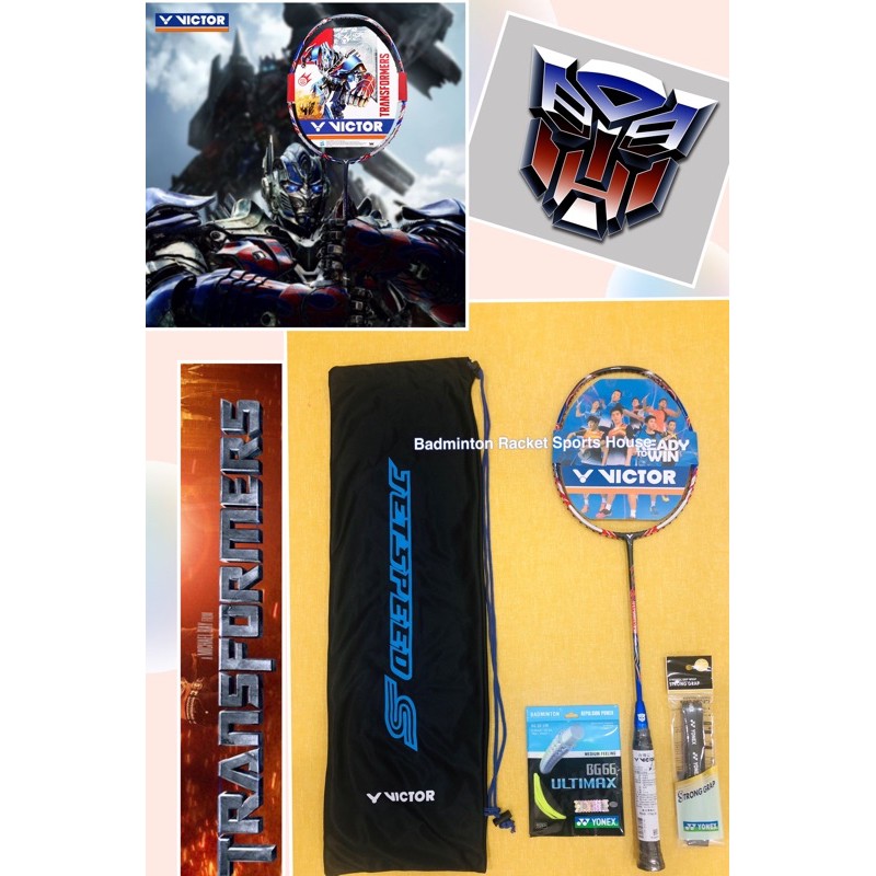 VICTOR RACKET TRANSFORMERS THRUSTER KTF LY 4U/G5 MAX 28LBS HIGH QUALITY ...