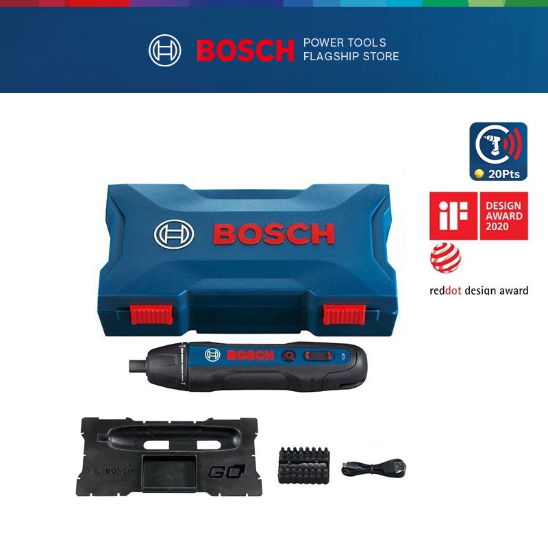 BOSCH Go 2 Kit Smart Screwdriver 33pcs Accessories 06019H2181