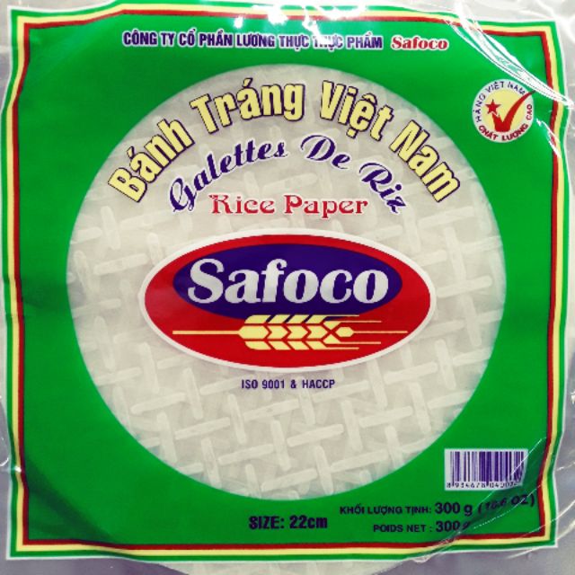 SAFOCO VIETNAMESE RICE PAPER 22CM 300GM | Shopee Malaysia
