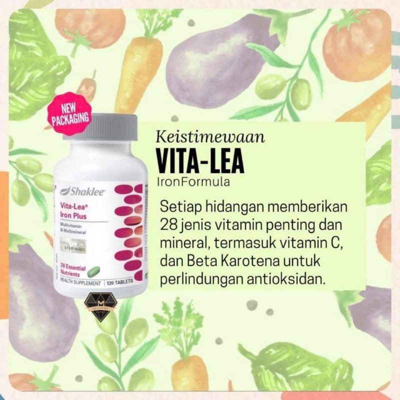 ORIGINAL‼️VITALEA MULTIVITAMIN SHAKLEE | Shopee Malaysia