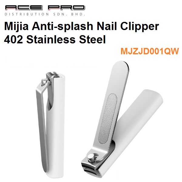 Xiaomi Mijia Anti-splash Nail Clipper 402 Stainless Steel Nail Cutter ...