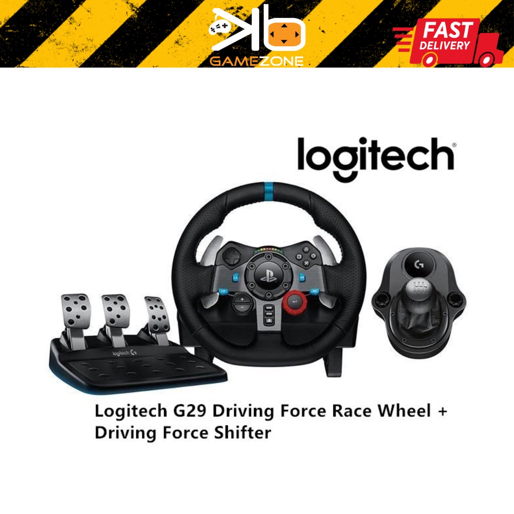 (Original) Logitech Dual-Motor Feedback Driving Force G29 Gaming Racing ...