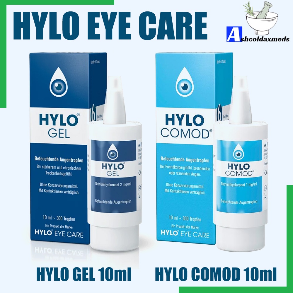 HYLO Gel 10ml EXP05/2025 / Comod Liquid 10ml EXP06/2025 / Dual 10ml