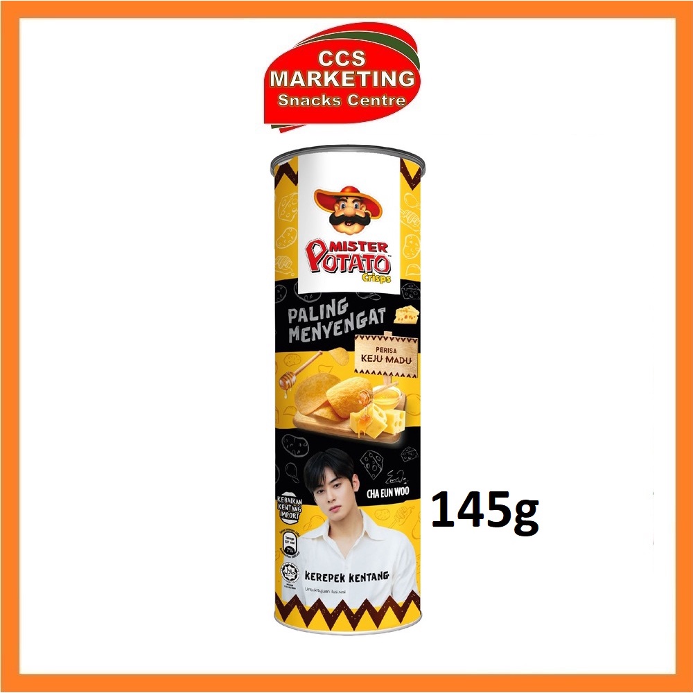 Ccs Mister Potato Crisps Original Barbecue Hot And Spicy Sour Cream